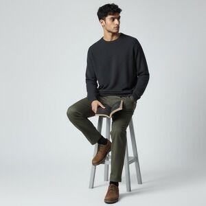 SAMUEL HUBBARD Brown Nubuck Leather Free Oxford Shoes Mens 12 Lace Up Vibram